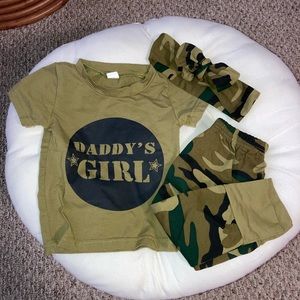 “Daddy’s Girl” camo set